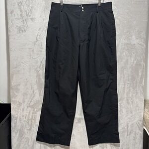 Zero Restriction ZR Gore-Tex Golf Rain Pants Mens XL Black Tour Slacks Gorpcore